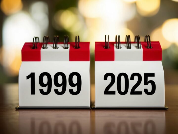 Quem nasceu em 1999 tem quantos anos em 2025?