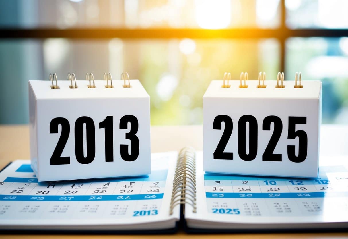 Quem nasceu em 2013 tem quantos anos em 2025?