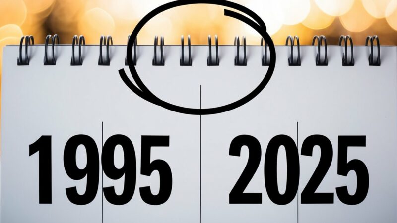 Quem nasceu em 1995 tem quantos anos em 2025?