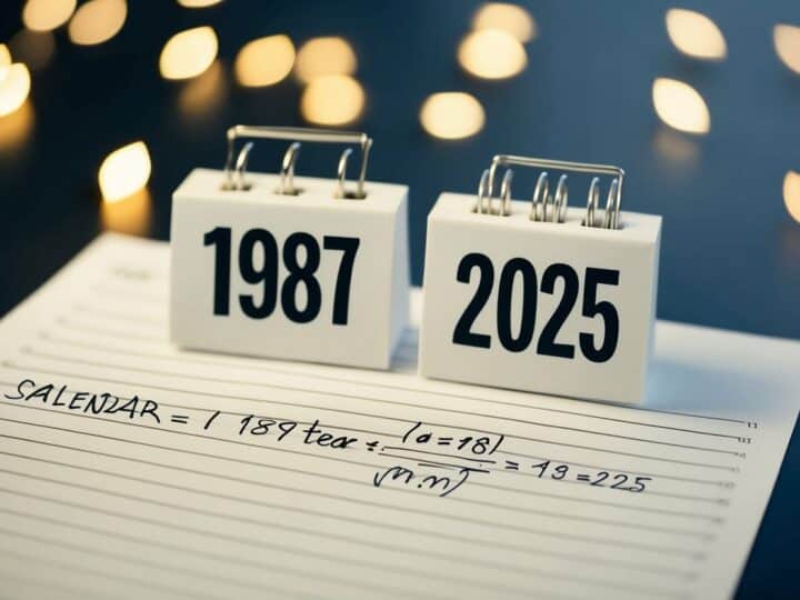 Quem nasceu em 1987 tem quantos anos em 2025? Entenda a contagem exata