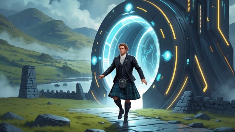 James Fraser vai para o futuro? Descubra o que isso significa para a série
