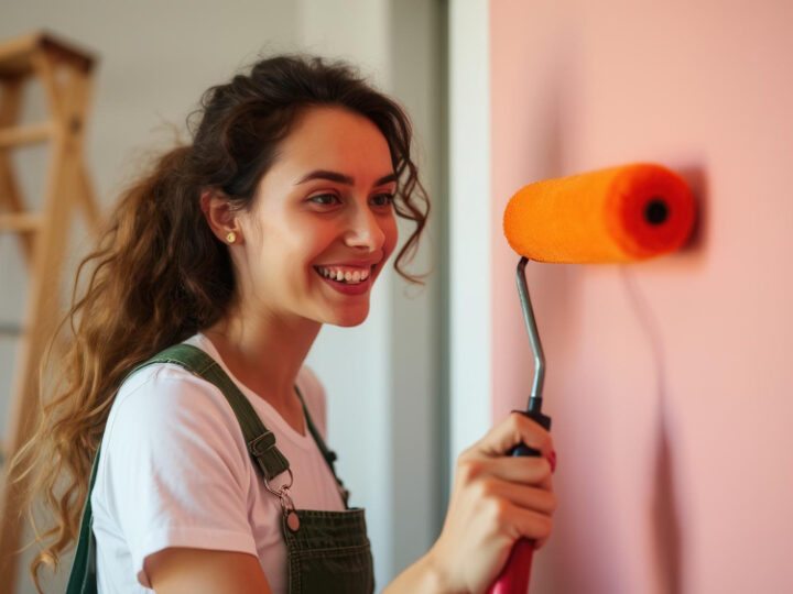 6 dicas para fazer pintura de meia parede ou geométrica com mais facilidade