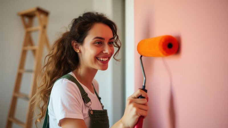 6 dicas para fazer pintura de meia parede ou geométrica com mais facilidade