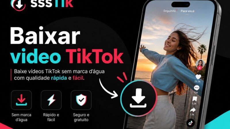 Como baixar vídeo tiktok em alta qualidade direto do navegador