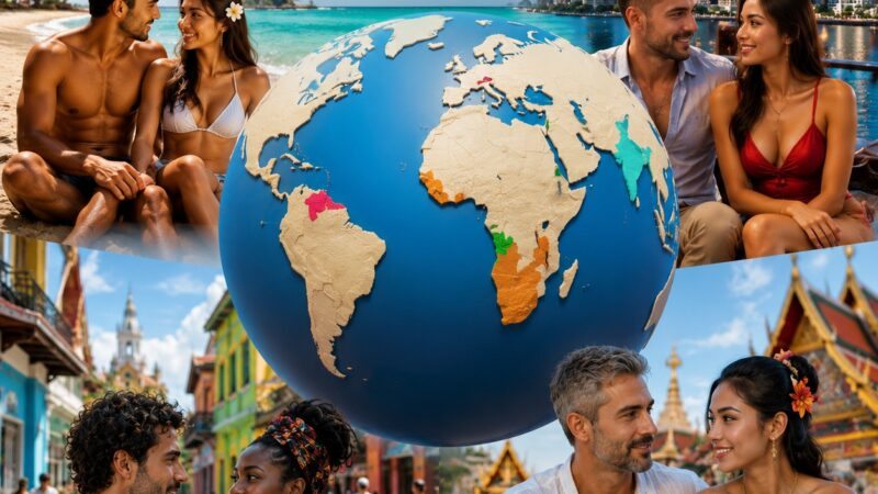 O quarteto dos melhores balneários sexuais segundo as agências de viagem