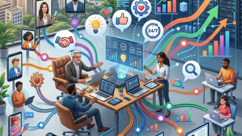 Escalando o Engajamento do Cliente com Agentes Autônomos de IA